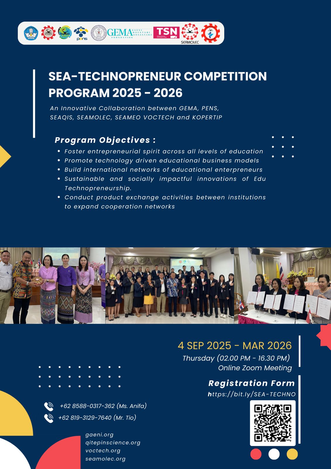 Sea Technopreneur Program 2025-2026 Indonesia - Thailand