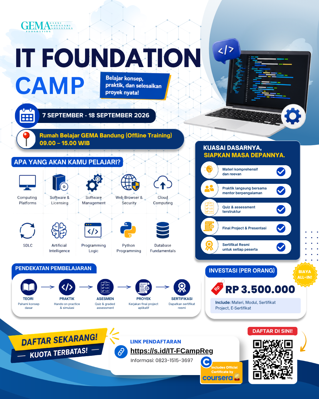 IT FOUNDATION CAMP by GEMA Foundation
