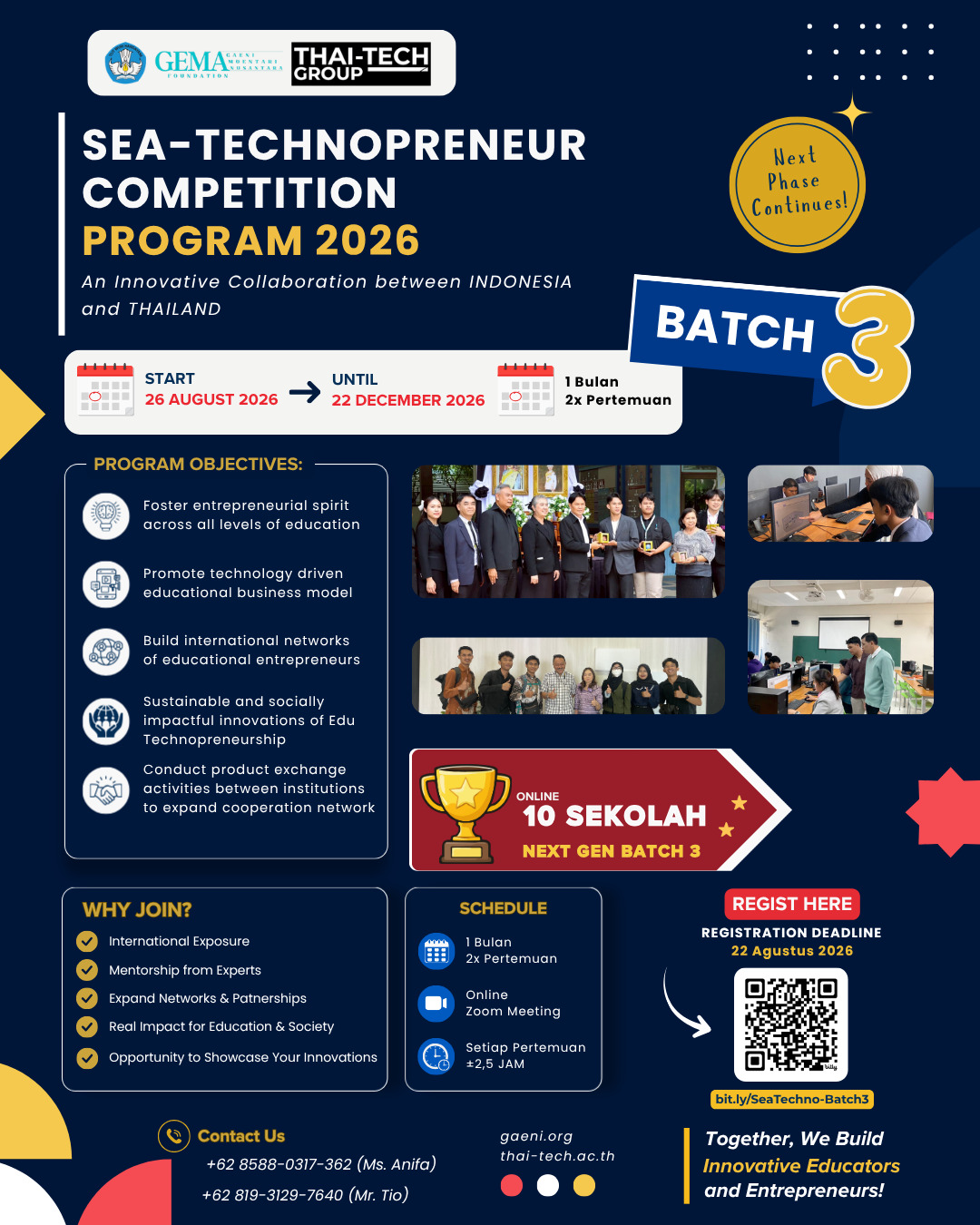 SEA-TECHNOPRENEUR COMPETITION PROGRAM 2026 (BATCH 3)