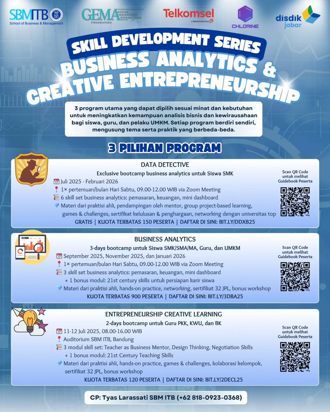 SBM ITB Data Detective X GEMA FOUNDATION