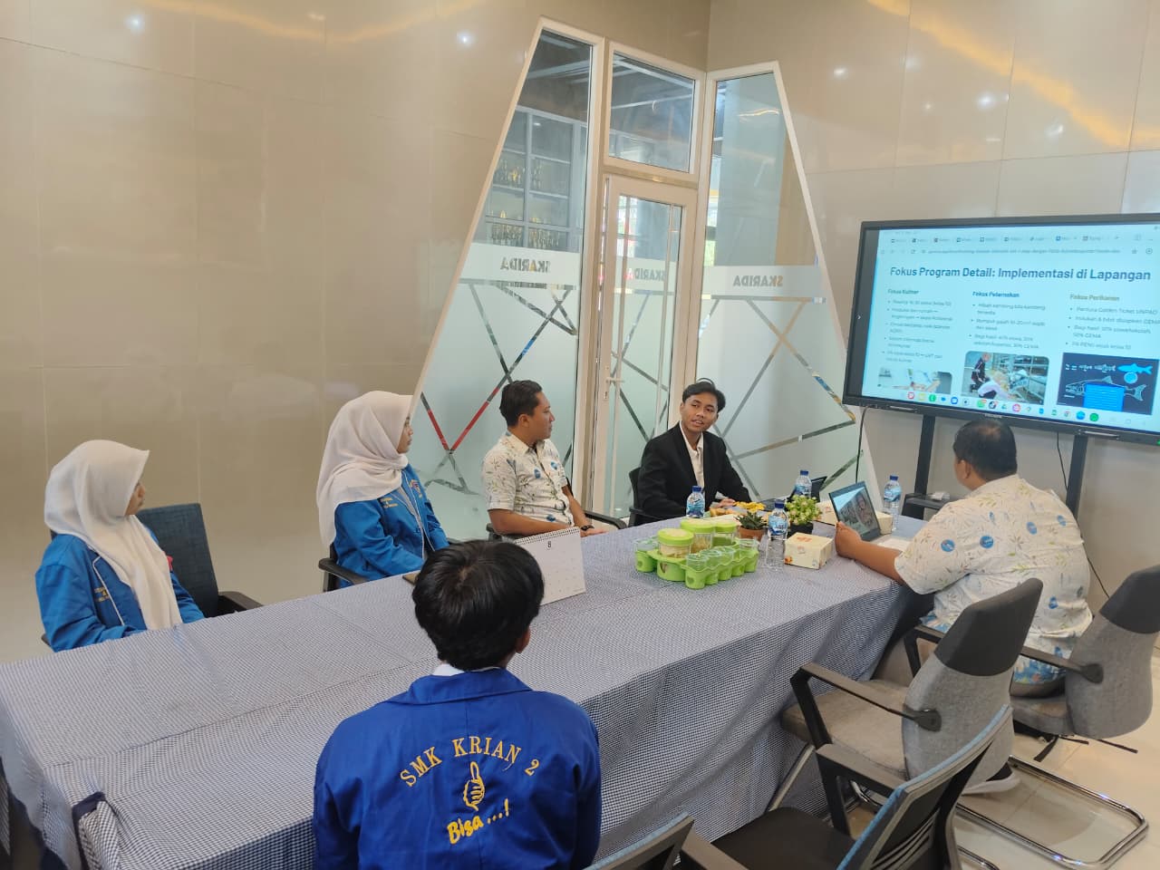 Kunjungan Dan Penjajakan Kerja Sama Multilateral dengan SMK 2 Krian Sidoarjo