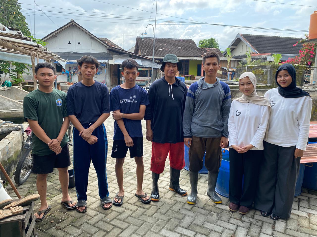 Diskusi dan survei dengan UPR Tunas Muda Peduli Pembibitan Ikan