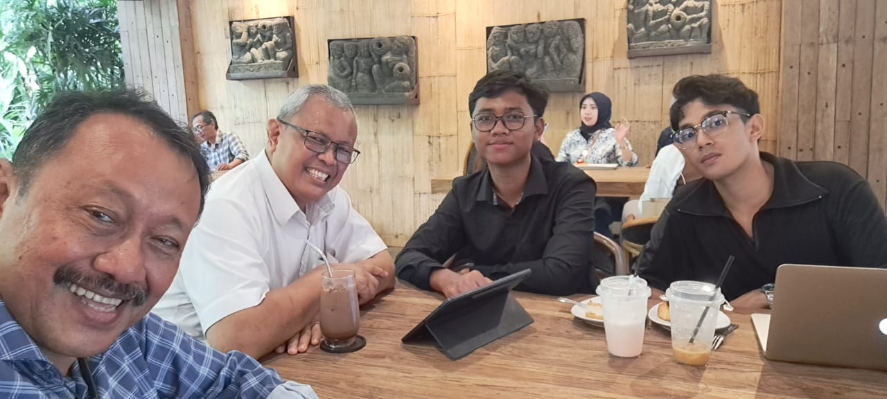 Diskusi dengan tim persiapan gubernur Lampung